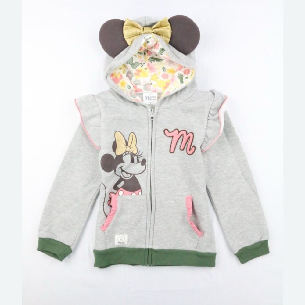 Disney Minnie Mouse Full Zip Sweater